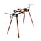 Portamate Bora Steel 116 in. L X 36 in. H X 10 in. W Miter Saw Stand Orange 1 pc PM-4000 - alternate 1